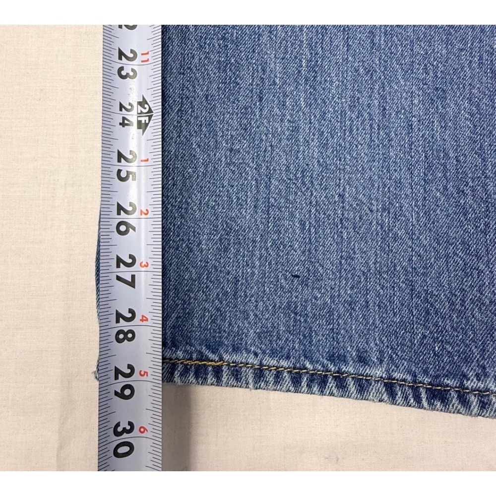 Levis 501 Original Fit Mens Jeans W40 L29 Blue Denim Straight Leg Button Fly - Picture 7 of 10